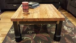 Steel&Reclaimed Wood Coffee Table 1 small