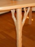 Maple Dining Table With Flowing Patterns Inspired By Nature 3 small