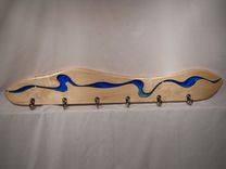 Maple Coat Rack With Unique Flowing Pattern 1 small
