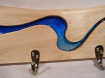 Maple Coat Rack With Unique Flowing Pattern 3 small