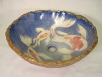 Koi Fish Vessel Sink Bowl 6 small