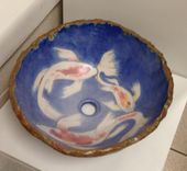 Koi Fish Vessel Sink Bowl 1 small