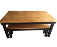 Beautiful Outdoor Table With Benches 2 small