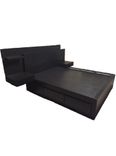 Super Modern Platform Bed With Floating Nightstands 1 small