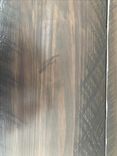 Handcrafted Reclaimed Plank Extendable Dining Table With Steel Legs 6 small