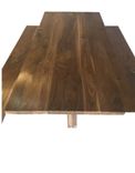Solid Walnut Handcrafted Modern, Contemporary Dining Table 4 small