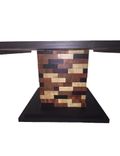 Modern Rustic Dining/Breakfast Trestle Table 2 small