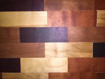 Modern Rustic Dining/Breakfast Trestle Table 4 small