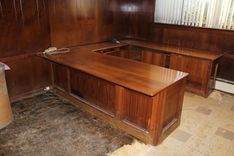 Custom Made His And Her's Private Office Furniture 4 small