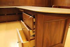 Custom Made His And Her's Private Office Furniture 12 small