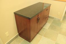 Custom Zodiac And Walnut Credenza 4 small