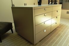Custom Made Contemporary Modern His And Hers Dresser 6 small