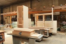 Contemporary/Post Modern Dinning Room Built In Hutch And Display 3 small