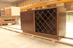 Contemporary/Post Modern Dinning Room Built In Hutch And Display 10 small