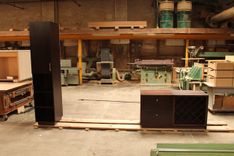Contemporary/Post Modern Dinning Room Built In Hutch And Display 11 small