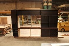 Contemporary/Post Modern Dinning Room Built In Hutch And Display 13 small