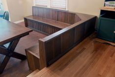 Custom Built In Dining Room Bench Seating 1 small