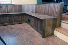 Custom Built In Dining Room Bench Seating 3 small