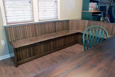 Custom Built In Dining Room Bench Seating 4 small