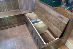 Custom Built In Dining Room Bench Seating 5 small