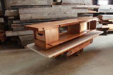Mid Century Mordern Rustic Reclaimed Coffee Table 1 small