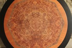 Custom Made Carpathian Elm Mid Century Modern Coffee Table 2 small