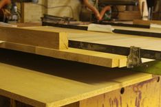 Solid 6/4 Red Oak Rustic Confrence Table 6 small