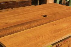 Solid 6/4 Red Oak Rustic Confrence Table 8 small