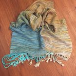 Handwoven Handdyed Scarf 6 small