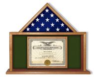 Usmc Flag Certificate Display Case 1 small