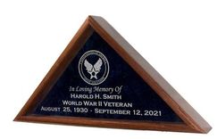 Glass Laser Engraved Flag Display Case 1 small