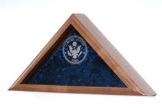 Glass Laser Engraved Flag Display Case 2 small