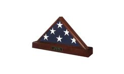 Laser Engraved Flag Display Case- Flag Case 2 small