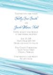 Watercolor Wedding Invitation Suite -- Invite, Response Card + Reception Card 6 small
