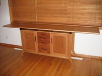 Cherry Buffet Cabinet 2 small