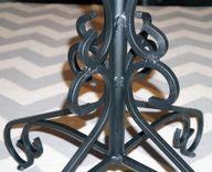 Spanish Artist Tile Table With Broad Icon Antique Base 4 small
