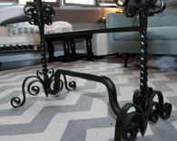 Two-Level Marble Cradle Table 5 small