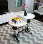 Two-Level Marble Cradle Table 1 small