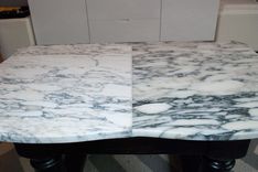 Marble Table With Wooden Frame 2 small