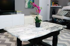 Marble Table With Wooden Frame 3 small