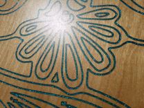 40 Inch Diameter Pedestal Table With Custom Inlay 3 small