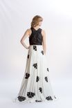 Embroidered Evening Gown 2 small