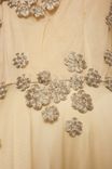 Gold Embroidered Gown 2 small