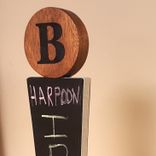 Custom Monogram Tap Handle With Chalkboard Surface 1 small
