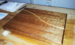 Cutting Board With Decorative Inlay On Both Sides 1 small