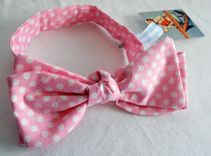 Mens Gentleman Bowtie - Wedding Accessories Groom And Groomsmen - Preppy Hipster Retro Polka Dots 2 small