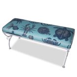 Vintage Wrought Iron Sea Creature Bench 1 small