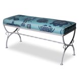 Vintage Wrought Iron Sea Creature Bench 4 small