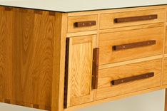 White Oak Buffet 2 small