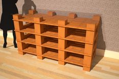 8 Block Style Display Shelf 1 small